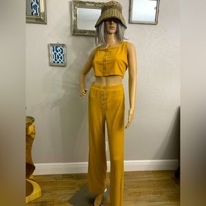 Two piece crop top set